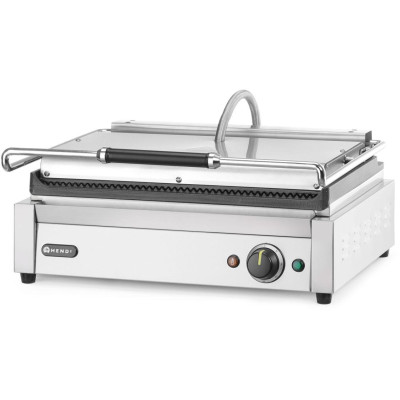 Kontaktní gril, kebab XL, HENDI, Stříbrná, 220-240V/3000W, 508x458x(H)234mm, Obdélníkové