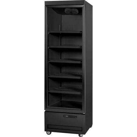 Chladící vítrína, Arktic, 371L, Černá, 230V/350W, 745x745x(H)2100mm