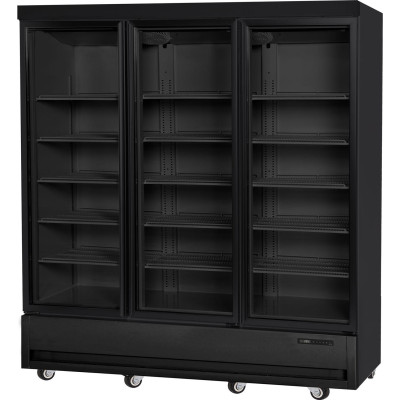 Chladící vítrína, Arktic, 1075L, Černá, 230V/550W, 1920x755x(H)2100mm