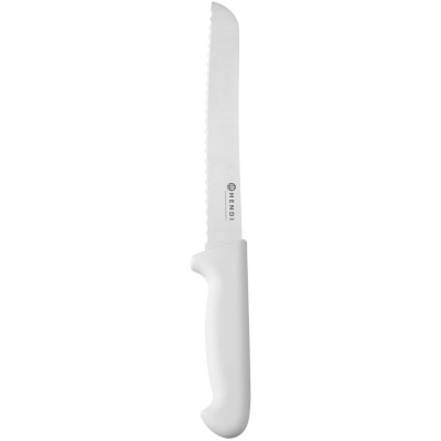 Nůž na chléb, 200 mm, HACCP, HENDI, Profi Line, Bílá, (L)340mm