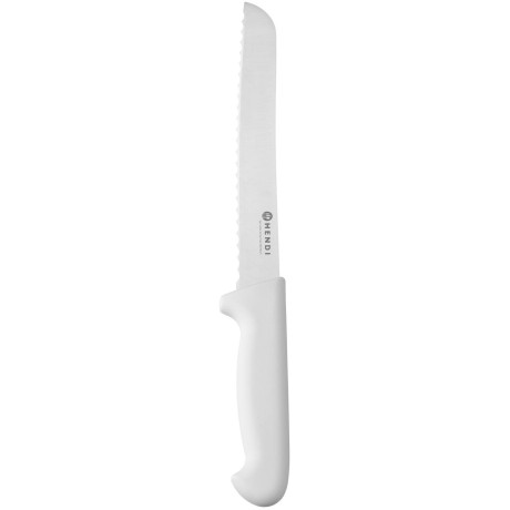 Nůž na chléb, 200 mm, HACCP, HENDI, Profi Line, Bílá, (L)340mm