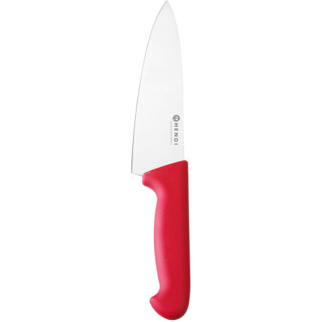 Kuchařský nůž, 160 mm, HACCP, HENDI, Profi Line, Červená, (L)293mm