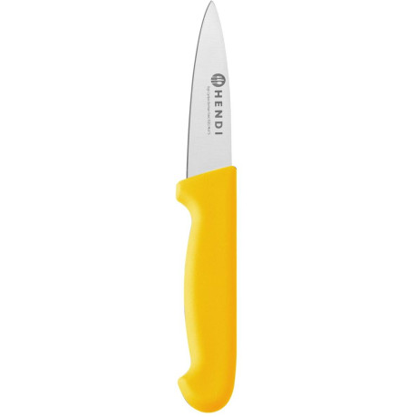 Nůž na loupání, 100 mm, HACCP, HENDI, Profi Line, Žlutá, (L)204mm