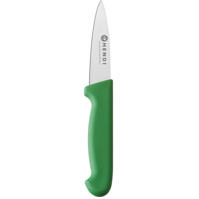 Nůž na loupání, 100 mm, HACCP, HENDI, Profi Line, Zelená, (L)204mm