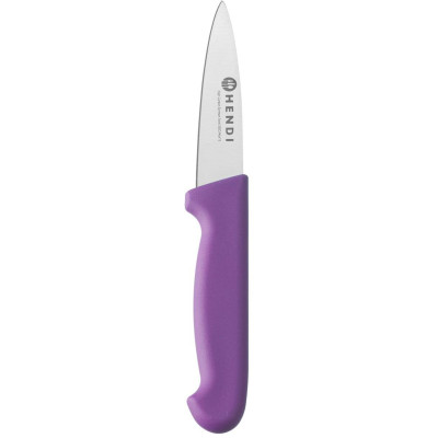 Nůž na loupání, 100 mm, HACCP, HENDI, Profi Line, Fialová, (L)204mm