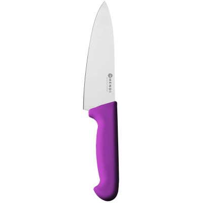 Kuchařský nůž, 200 mm, HACCP, HENDI, Profi Line, Fialová, (L)335mm