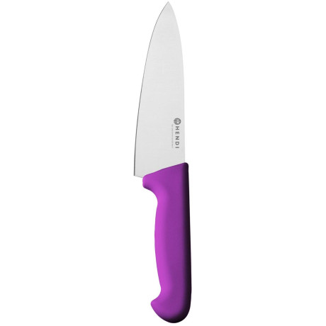 Kuchařský nůž, 200 mm, HACCP, HENDI, Profi Line, Fialová, (L)335mm