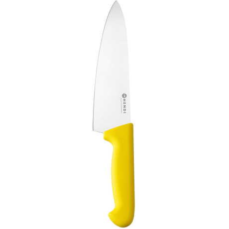 Kuchařský nůž, 200 mm, HACCP, HENDI, Profi Line, Žlutá, (L)335mm