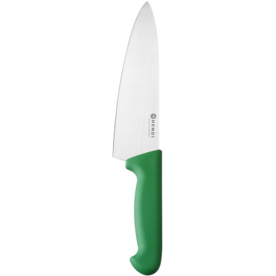 Kuchařský nůž, 200 mm, HACCP, HENDI, Profi Line, Zelená, (L)335mm