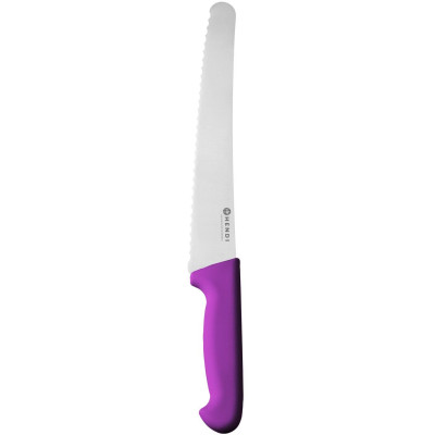 Cukrářský nůž, 250 mm, HACCP, HENDI, Profi Line, Fialová, (L)383mm