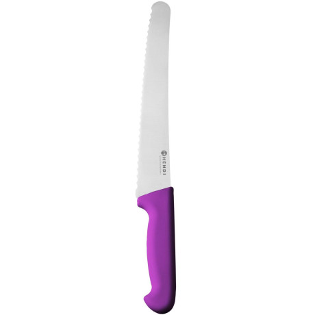 Cukrářský nůž, 250 mm, HACCP, HENDI, Profi Line, Fialová, (L)383mm