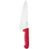 Kuchařský nůž, 250 mm, HACCP, HENDI, Profi Line, Červená, (L)383mm