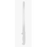 Nůž na pečivo, 350 mm, HACCP, HENDI, Profi Line, Bílá, (L)490mm