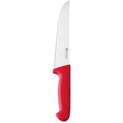 Řeznický nůž, 200 mm, HACCP, HENDI, Červená, (L)331mm