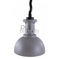 Lampa v provedení - stříbrno-šedá barva (