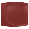 RAK Talíř mělký čtvercový 32 × 29 cm, tmavě červená | RAK-NFMZSP32DR