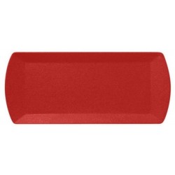 RAK Talíř obdélný 35 × 15 cm, světle červená | RAK-NFOPSP35BR