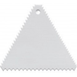 Karta plastová trojúhelníková 100 mm