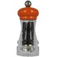 HIP HOP mlýnek na pepř, transparentní oranžový, 11cm