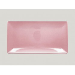 Obdélný serving talíř - pink Vintage
