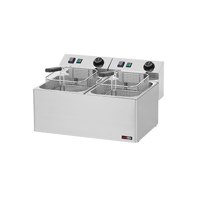 FE 77 E - Fritéza elektrická 8 + 8 l