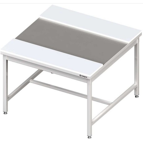 středový stůl šíře 1400 mm ST 060 s krájecími deskami