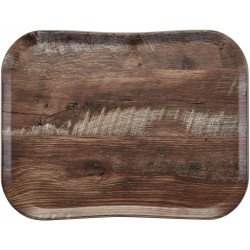 Podnos Wood polyesterový 35,5x45,7 cm