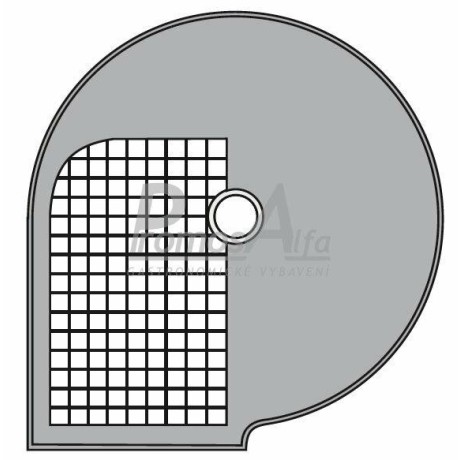 Kotouč D 8x8 Φ 205 mm, řez 8x8 mm