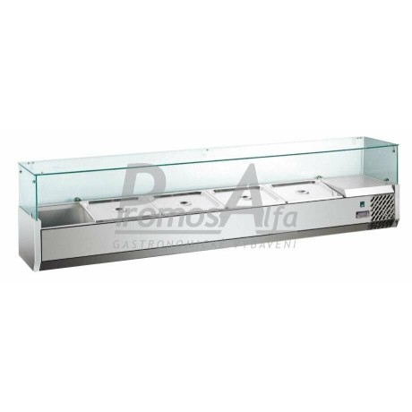 Pizza chladící pultová vitrína MVRX1500-1/3