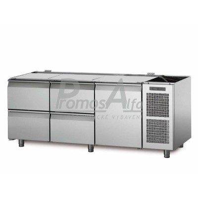 Chladící stůl TS17/3M bez vrchní desky