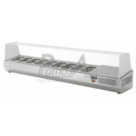 Pizza chladící pultová vitrína Asber GV-200 (GN1/4)