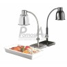 Lampa Scholl (1x250W) - chrom