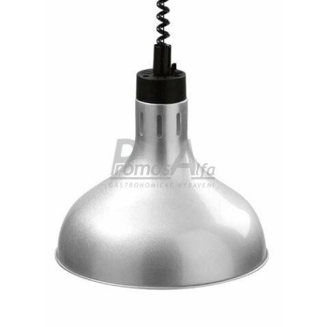 Infra lampa závěsná - hliník