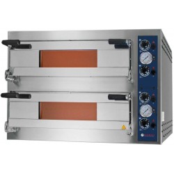 Pec na pizzu HENDI SMART 44 PLUS – elektromechanické ovládání, 2komorový, 935x900x(H)600mm