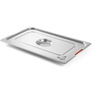 Víko gastronádoby se silikonovým těsněním a výřezem pro ucha, GN 1/1, 530x325mm