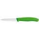 Nůž na zeleninu se zoubkovaným ostřím, Zelená, (L)190mm