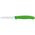 Nůž na zeleninu se zoubkovaným ostřím, Zelená, (L)190mm