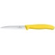 Nůž na zeleninu se zoubkovaným ostřím, Žlutá, (L)212mm