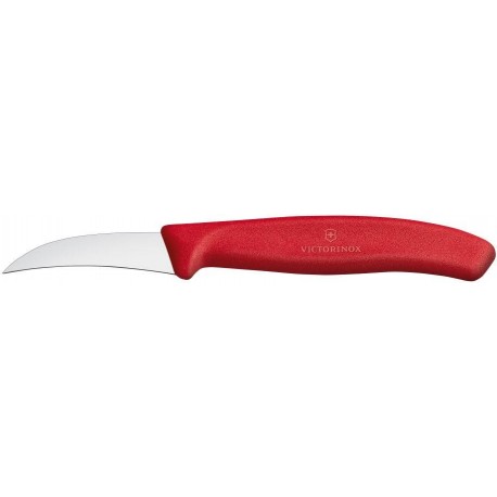 Nůž na zeleninu zahnutý, Červená, (L)162mm