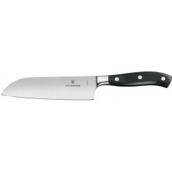 Kovaný nůž Santoku, Černá, (L)317mm