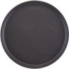 Servírovací tác Camtread, kulatý, protiskluzový, Cambro, vínový, ⌀405x(H)21mm