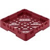 Univerzální koš Camrack 500x500 mm pro myčky nádobí, Cambro, Camrack, brusinková, 500x500x(H)101mm