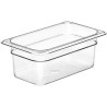 Nádoba Camwear GN 1/4 z polykarbonátu, Cambro, GN 1/4, 2,5L, Průhledná, 162x265x(H)100mm