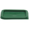 Víko pro nádobu CamSquare společnosti CAMBRO, Cambro, pro nádoby o objemu 1,9 litru a 3,8 litru, zelené, Zelená, 190x190x(H)16mm