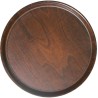 Kulatý servírovací tác z bukového dřeva, protiskluzový, Cambro, Ø420, Dřevo, ⌀420mm
