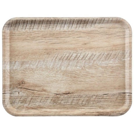 Servírovací tác Capri, světlý dub, Světlé dřevo, 330x430x(H)mm