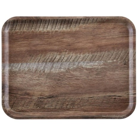 Servírovací tác Capri, tmavý dub, Tmavé dřevo, 330x430x(H)mm