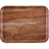 Servírovací tác Capri, Cambro, hnědý dub, Dřevo, 370x530mm
