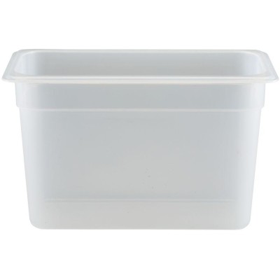 Nádoba z průhledného polypropylenu GN 1/3, 6,9 l, H 200 mm, GN 1/3, 6,9L, Průhledná, 325x176x(H)200mm