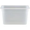 Nádoba z průhledného polypropylenu GN 1/3, Cambro, GN 1/3, 6,9L, Průhledná, 325x176x(H)200mm